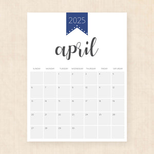 Printable 2025 Calendar