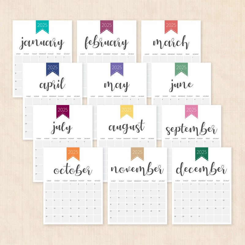 Printable 2025 Calendar