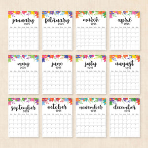 2025 Calendar