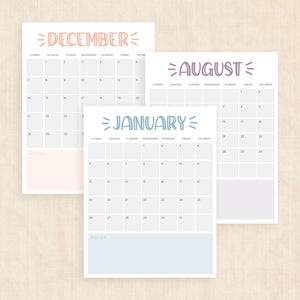 Printable 2025 Calendar