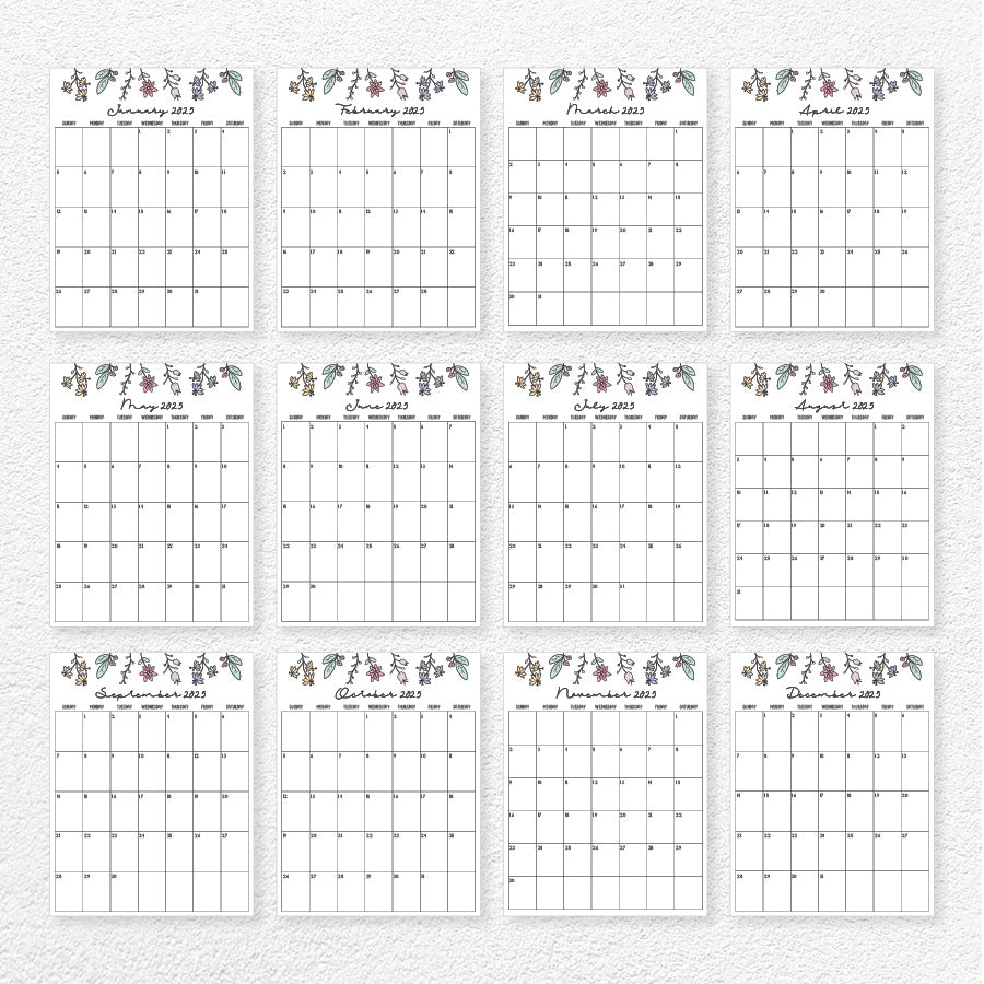 Printable 2025 Calendar