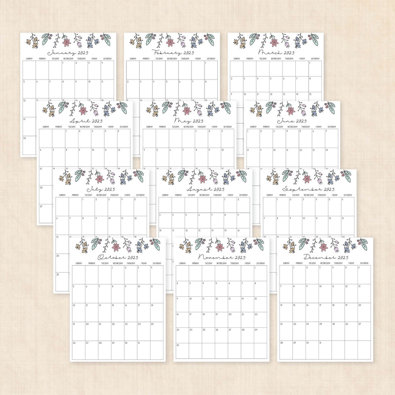 Printable 2025 Calendar