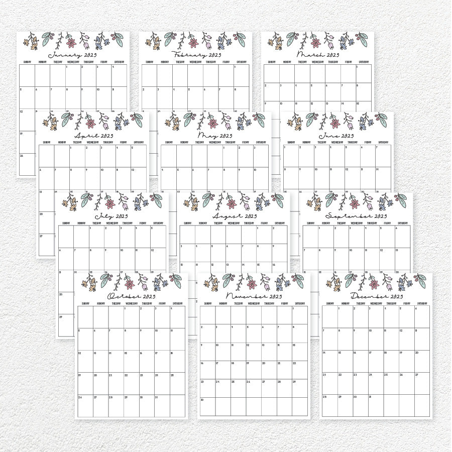 Printable 2025 Calendar