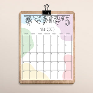 2025 Calendar