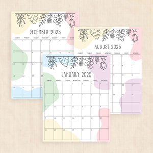 2025 Calendar