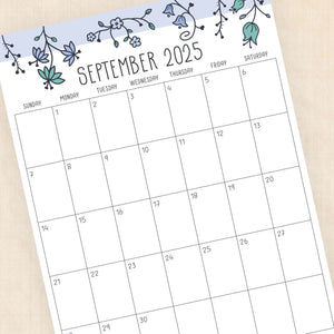 Printable 2025 Calendar