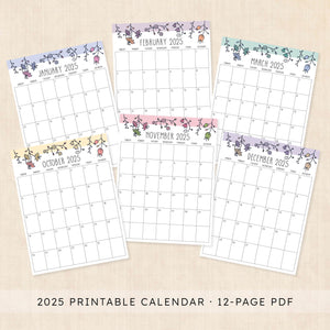 Printable 2025 Calendar