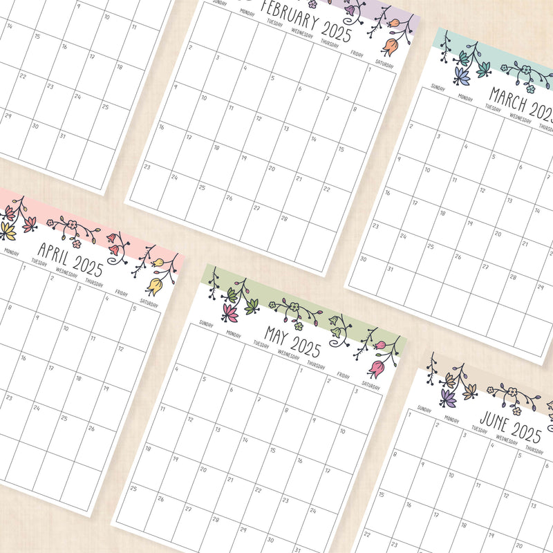 Printable 2025 Calendar
