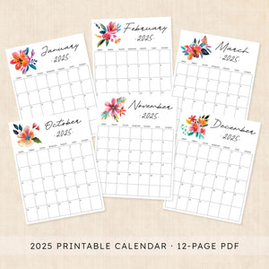 Printable 2025 Calendar