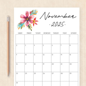 Printable 2025 Calendar