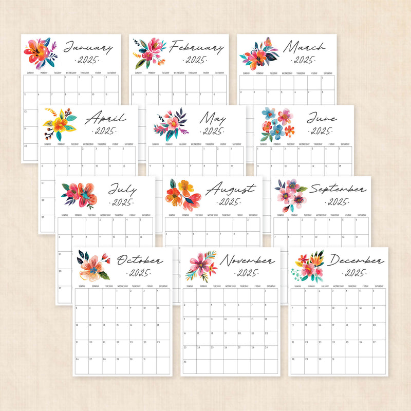 Printable 2025 Calendar