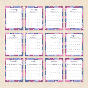 2025 Calendar