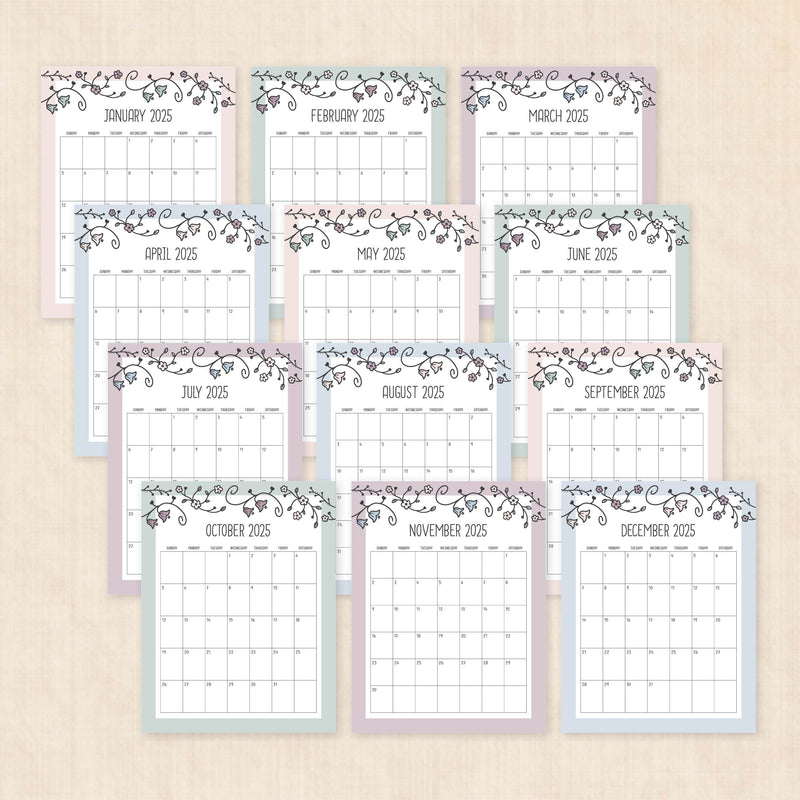 2025 Calendar