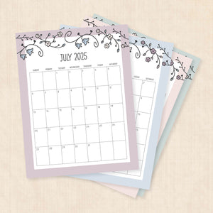 2025 Calendar