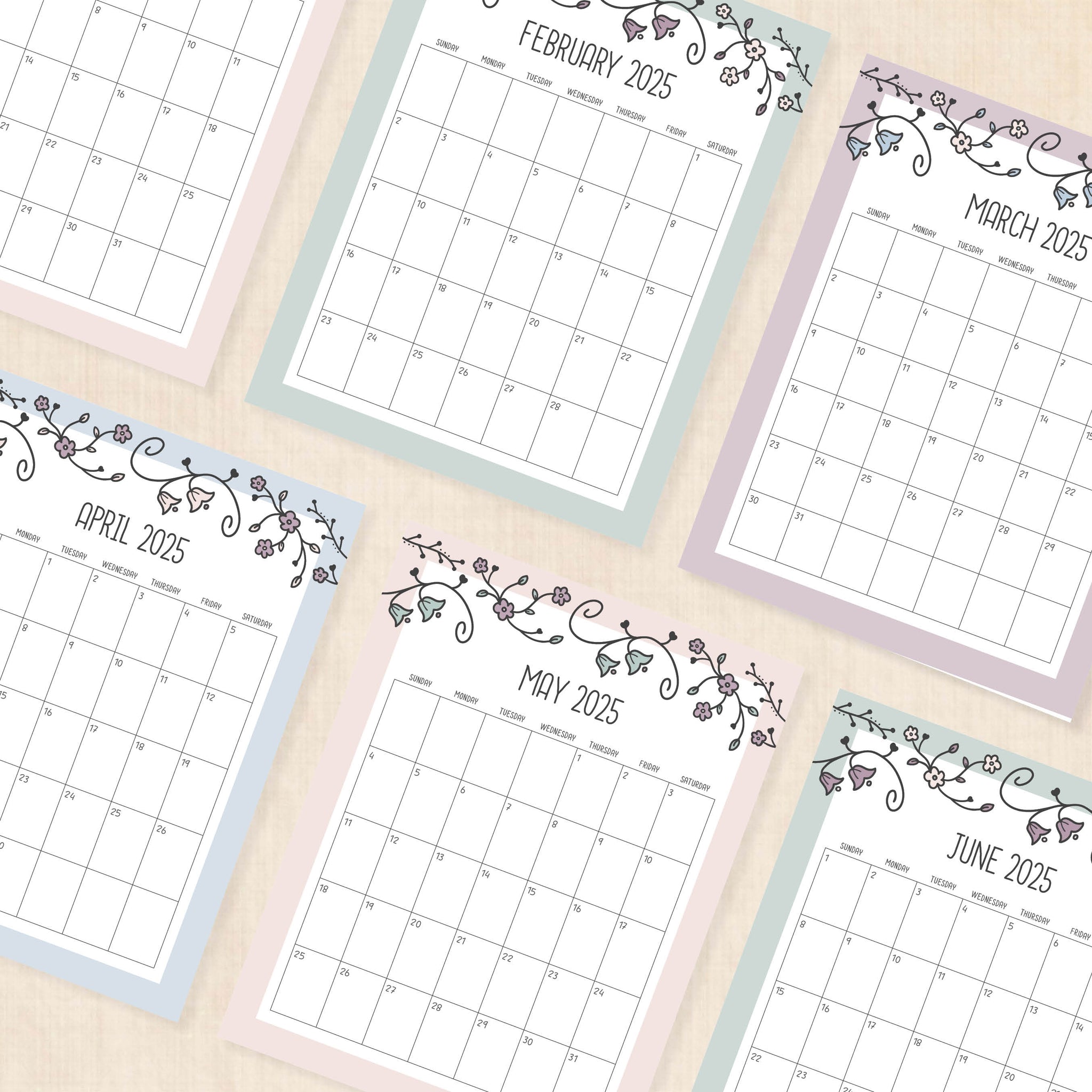 2025 Calendar