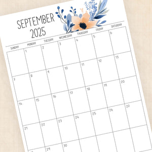 2025 Calendar