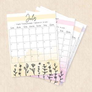 2025 Calendar