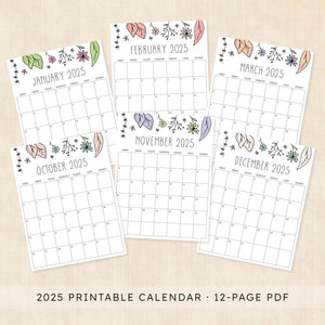 Printable 2025 Calendar
