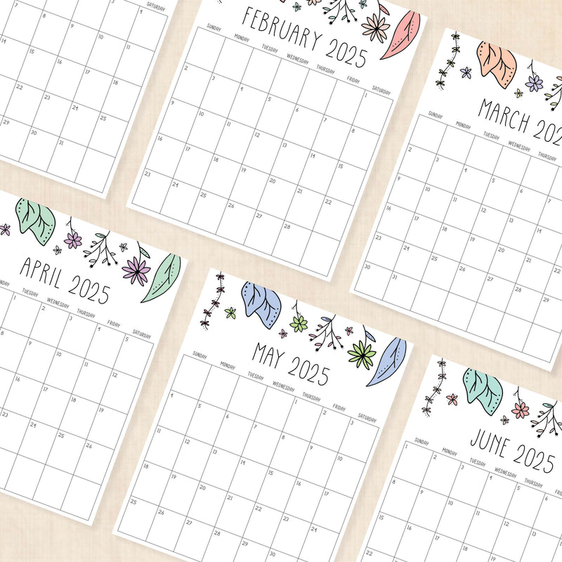 Printable 2025 Calendar