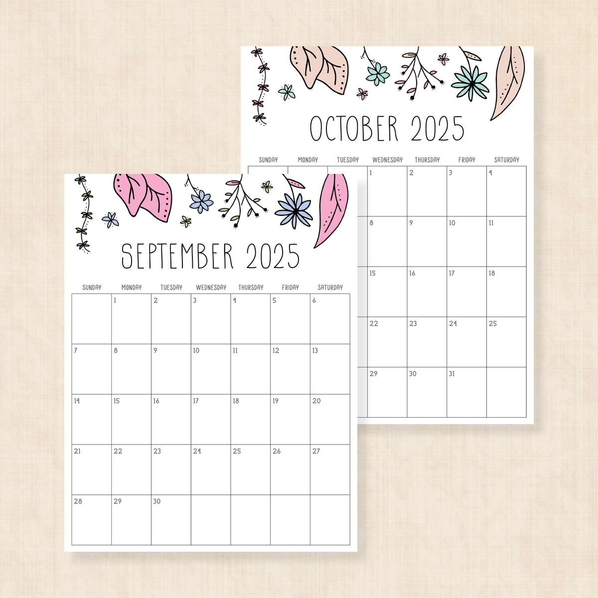 Printable 2025 Calendar