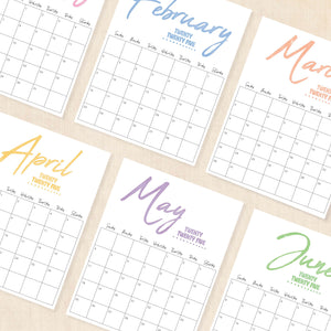 Printable 2025 Calendar