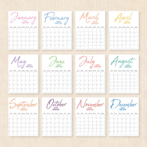 Printable 2025 Calendar