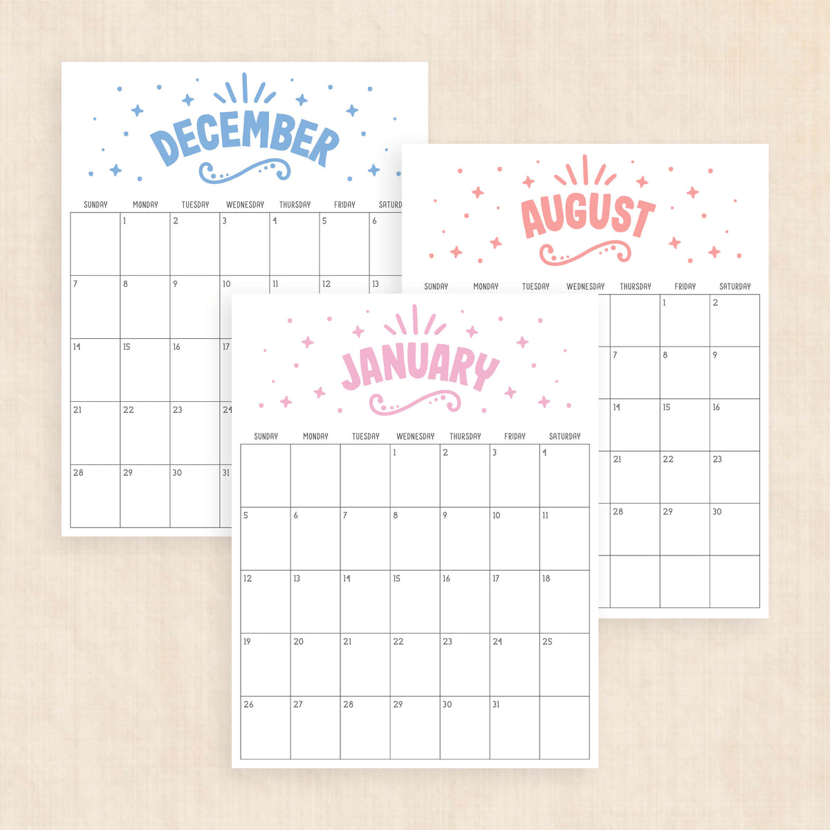 Printable 2025 Calendar