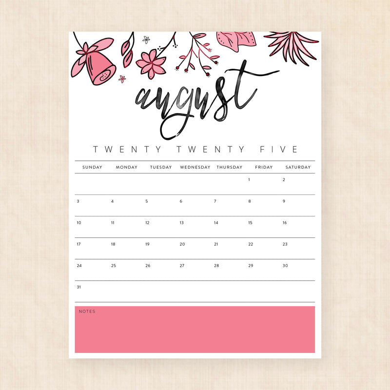  2025 Calendar