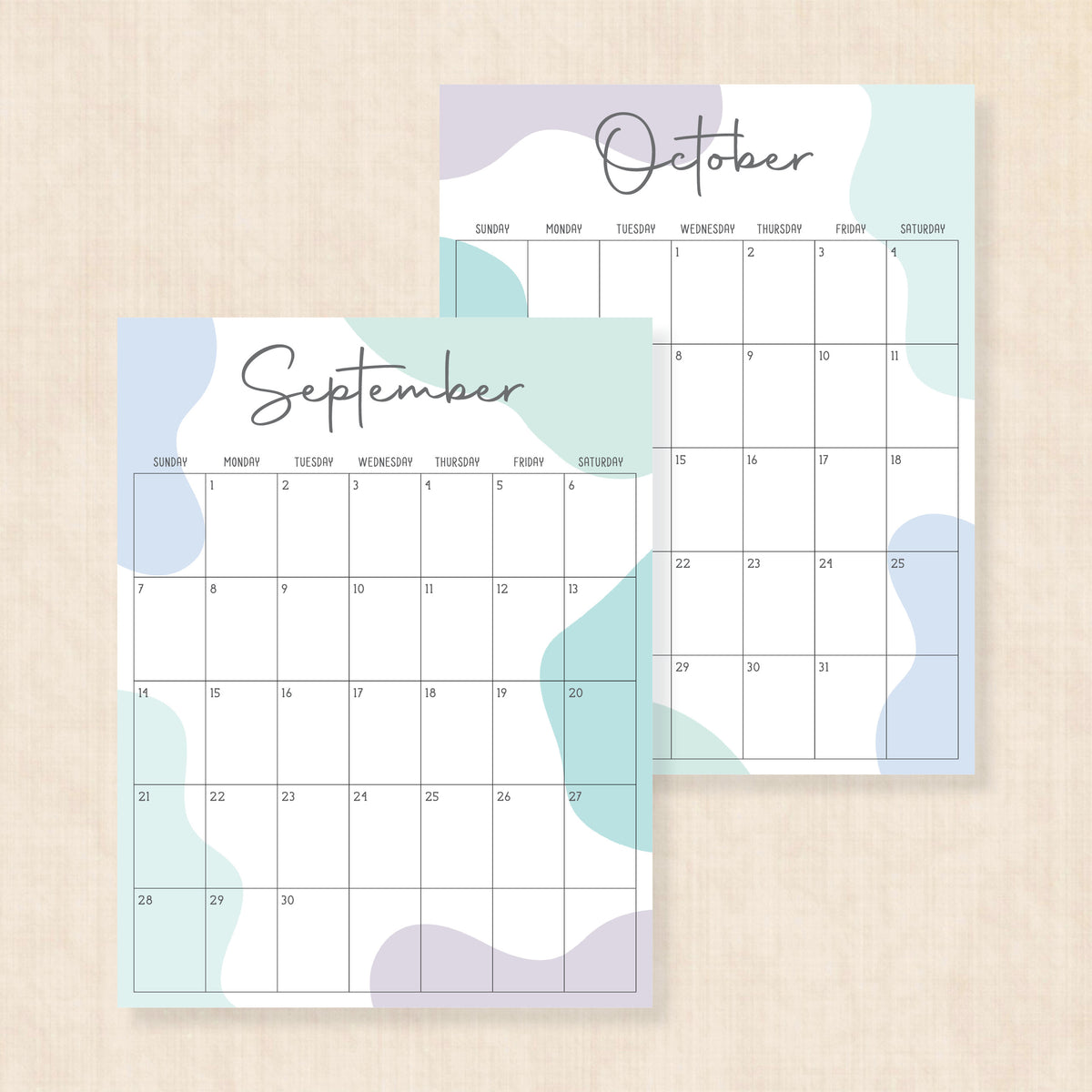 2025 Calendar