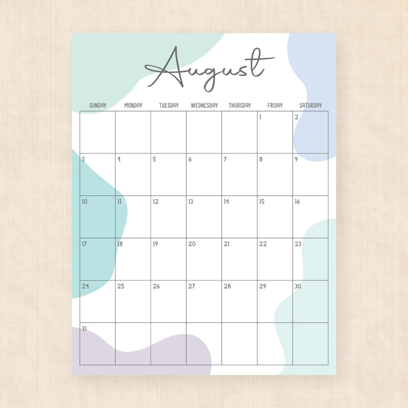 2025 Calendar