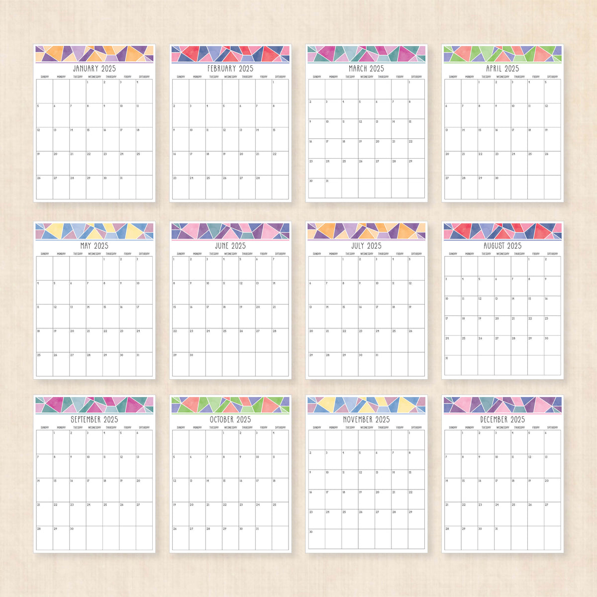 Printable 2025 Calendar