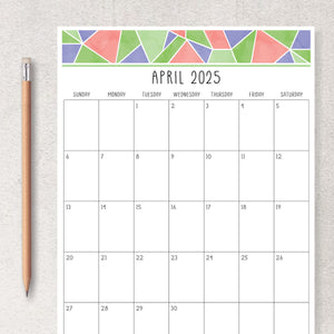 Printable 2025 Calendar