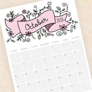 Printable 2025 Calendar