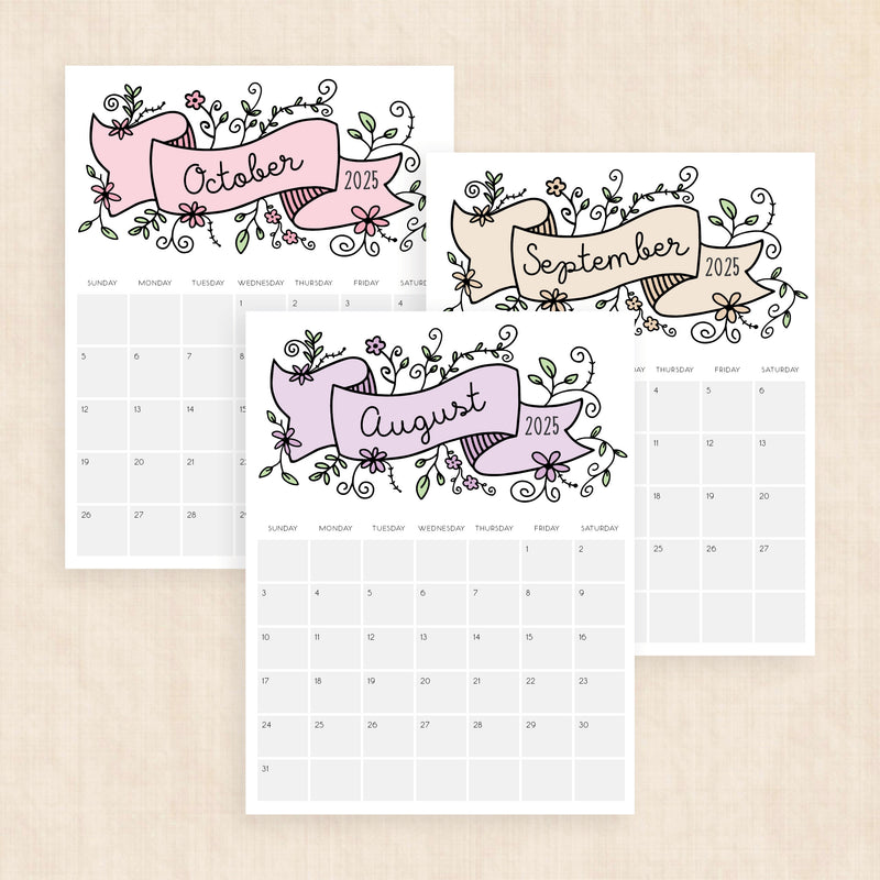 Printable 2025 Calendar