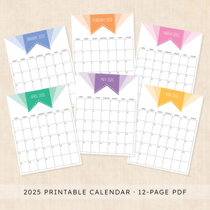 Printable 2025 Calendar
