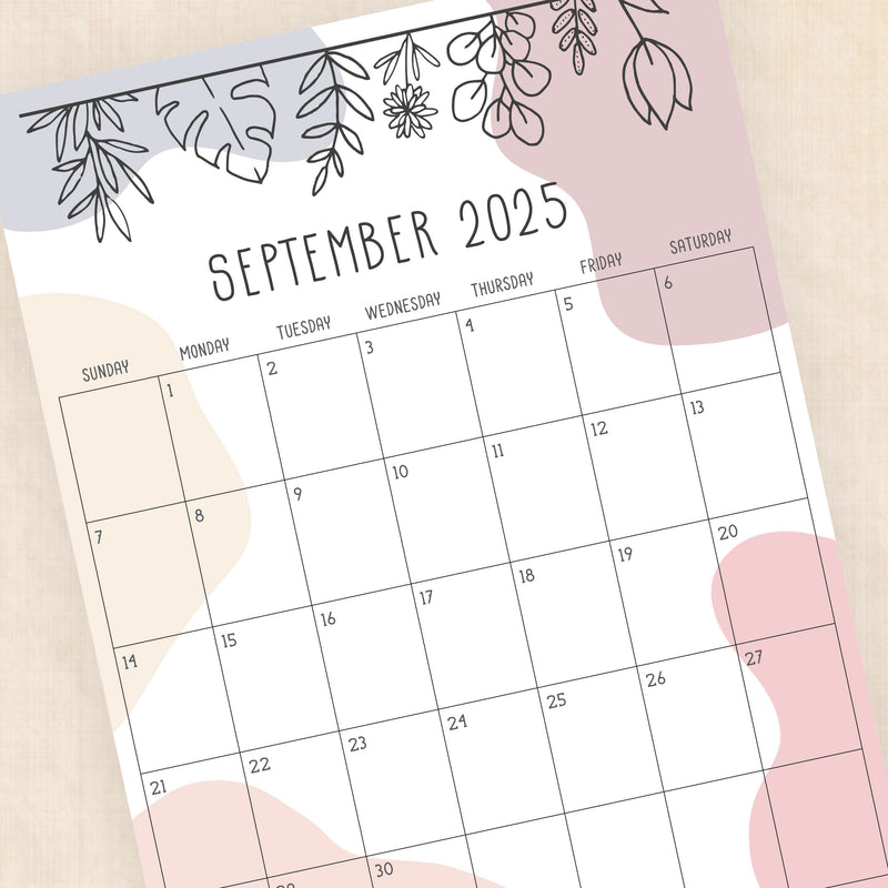 2025 Calendar