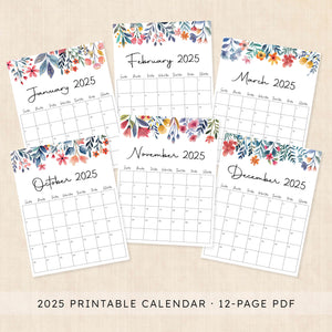 Printable 2025 Calendar