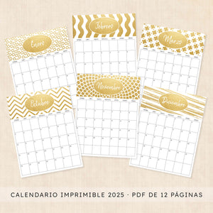 Calendario 2025