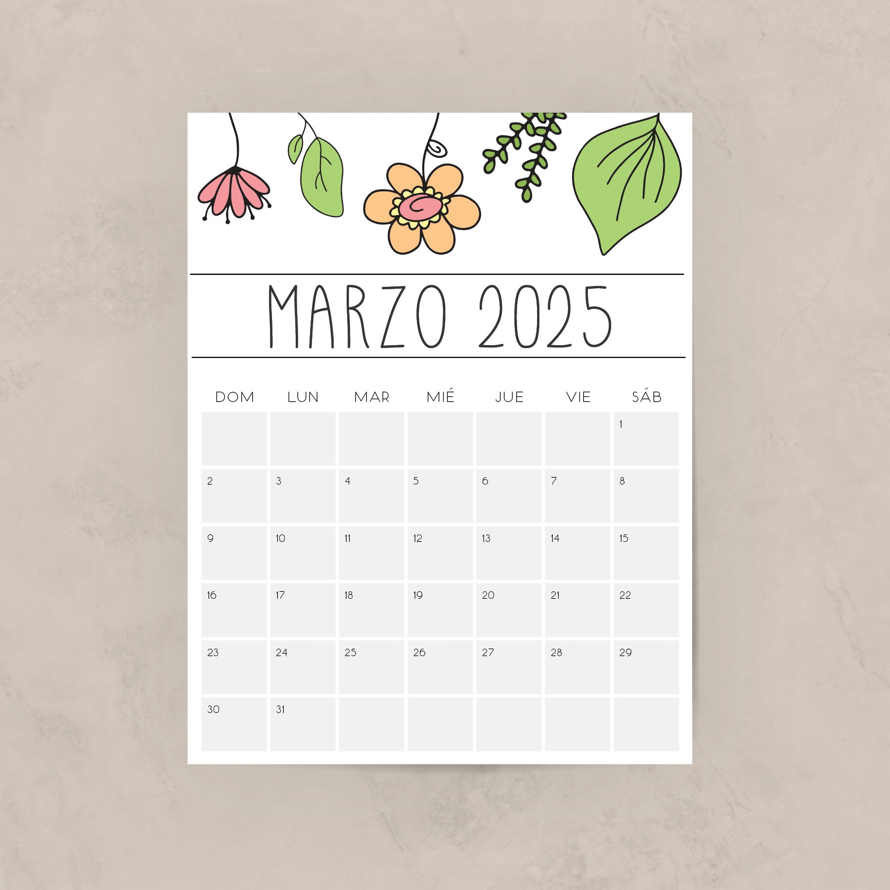 Calendario 2025