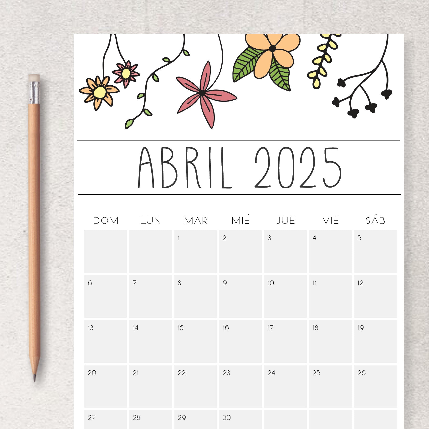 Calendario 2025