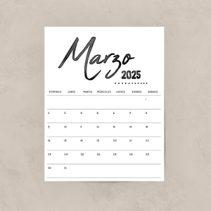 Calendario 2025