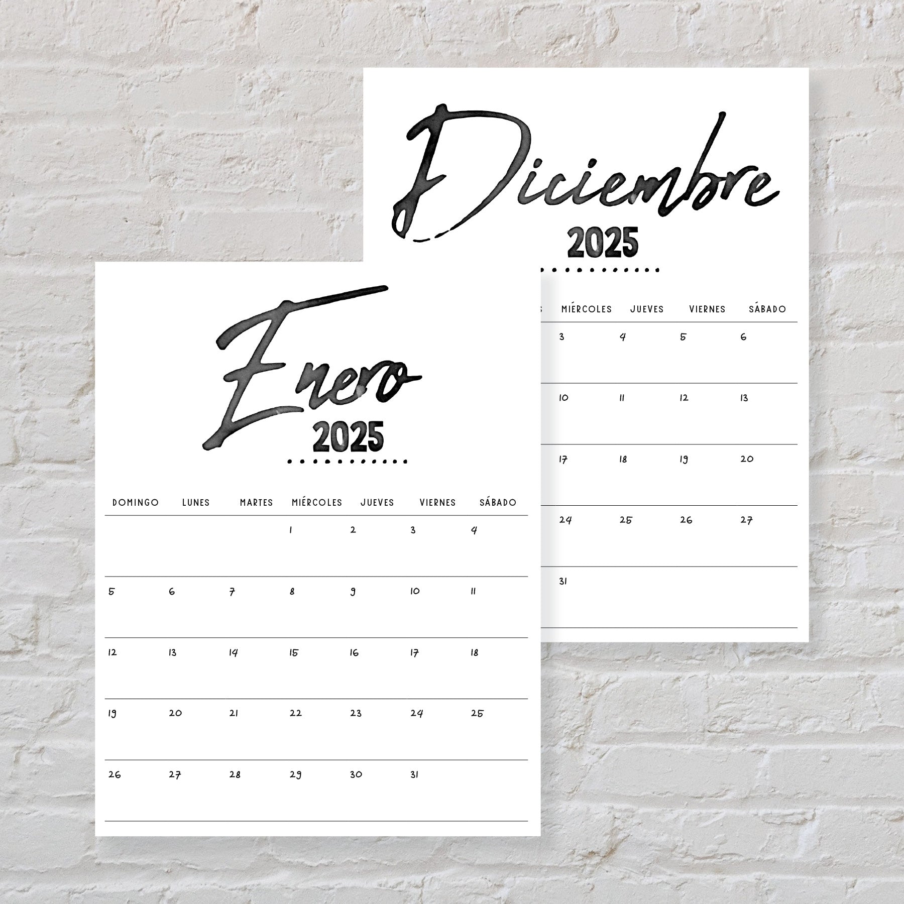 Calendario 2025