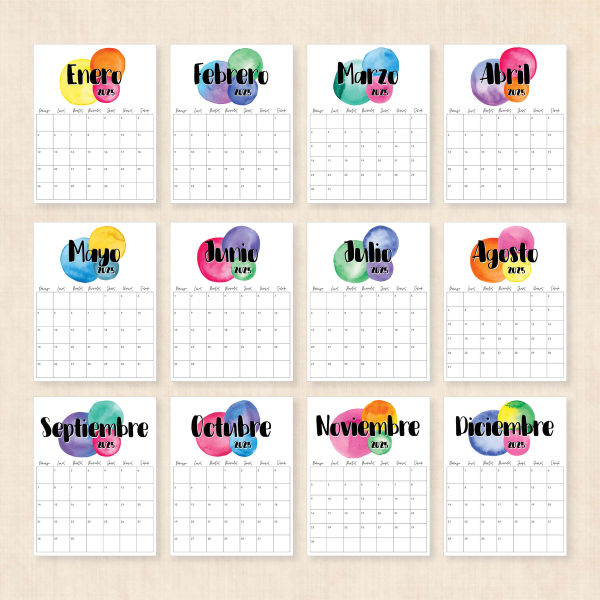 Calendario 2025