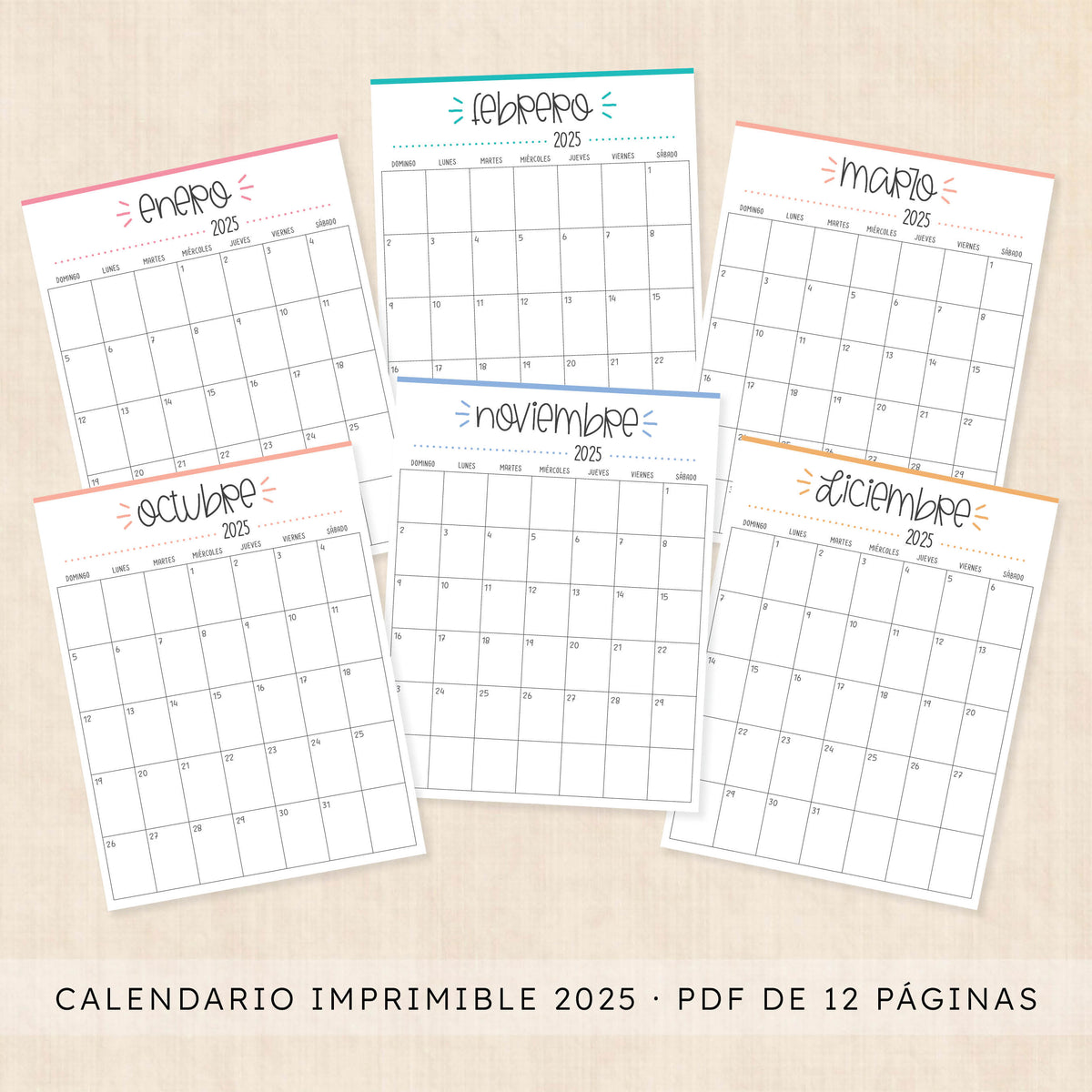 Calendario 2025