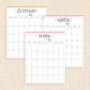Calendario 2025