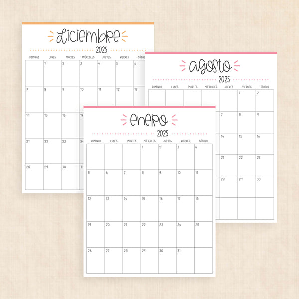 Calendario 2025