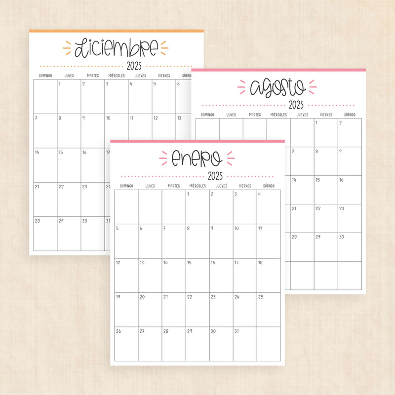 Calendario 2025