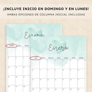 Calendario 2025