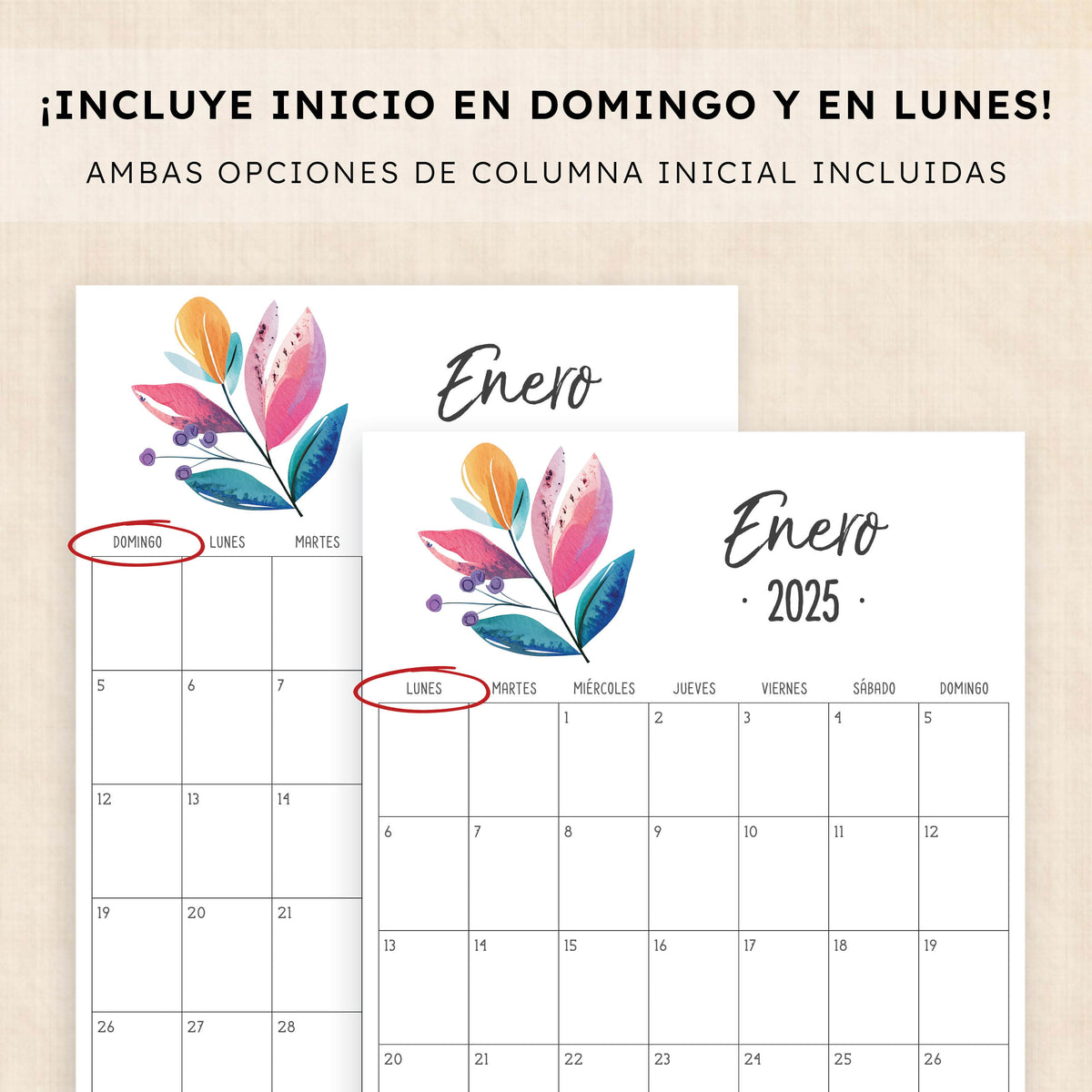 Calendario 2025