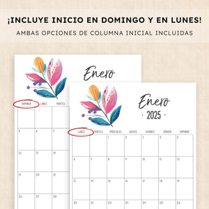 Calendario 2025